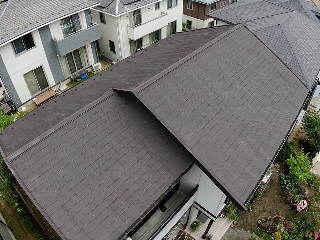 塗装後10年の屋根の状態