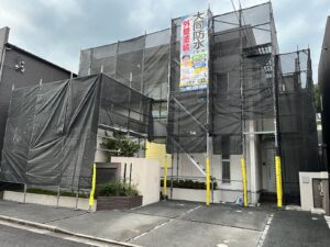 T様邸足場組立