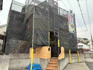 H様邸足場