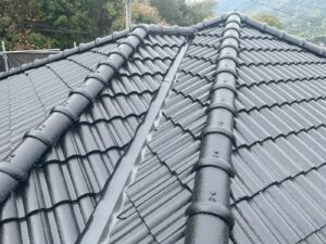 モニエル瓦塗装完了