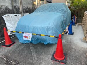 不織布車カバーの画像