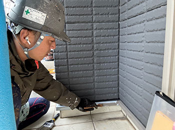 土台水切り塗装