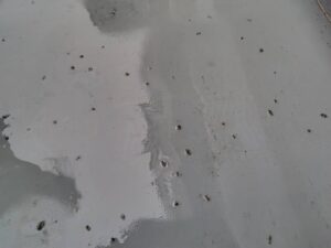 タバコで雨漏り